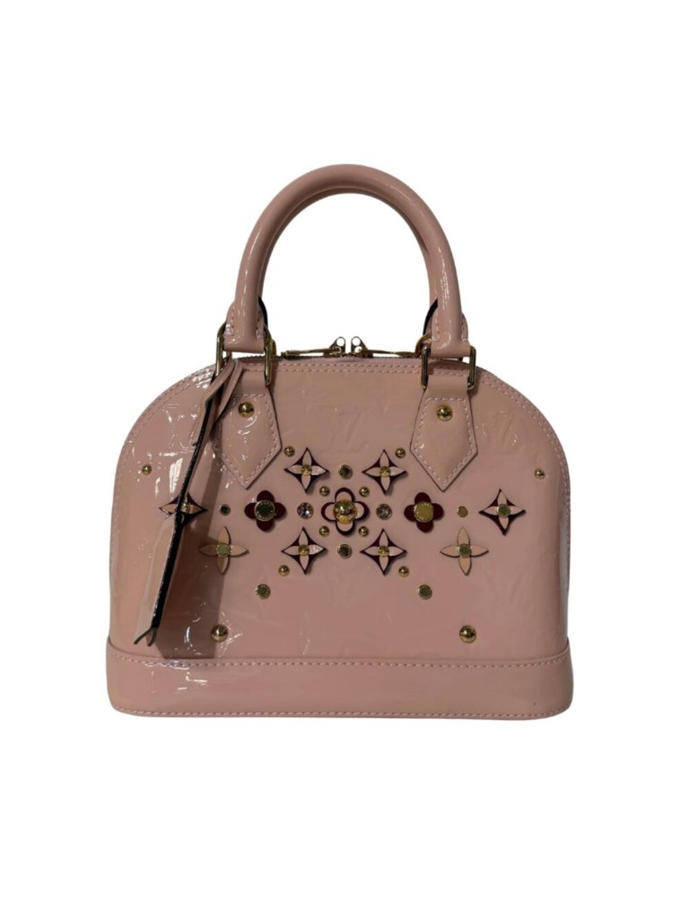 Louis Vuitton Limited Edition Monogram Flowers Vernis Alma BB